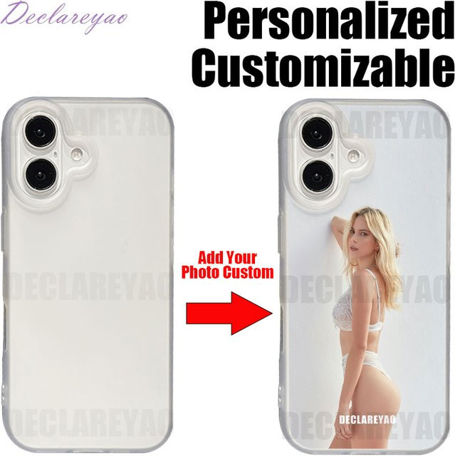 Individuelle Foto DIY Schutzhülle aus transparentem TPU für dein iPhone (verschiedene Modelle) von DECLAREYAO - Bild 1