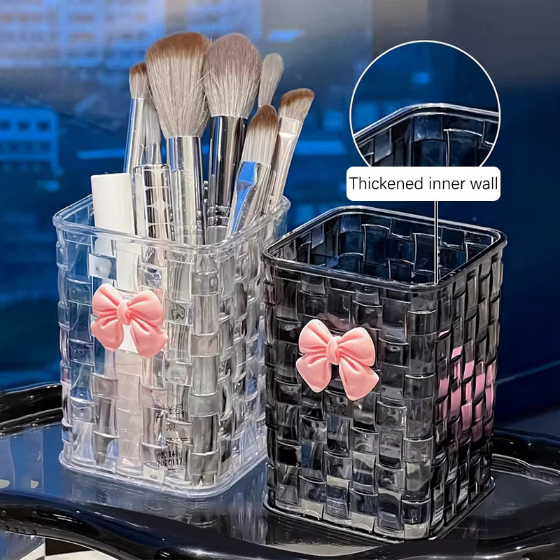 JETTING Kosmetikorganizer aus transparentem Acryl für Make-up-Pinsel, Lippenstift und Nagellack - Bild 1
