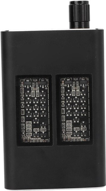 DIYelecs HiFi-Kopfhörerverstärker in Schwarz mit 3,5-mm-Jack und USB-C-Anschluss sowie 2-stufigem Verstärkungsschalter für Stereo-Sound - Bild 1