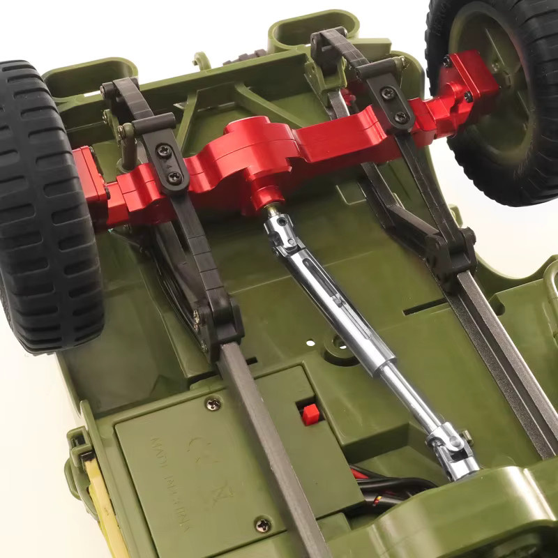 JJRC Willis Militärkarte Retro Jeep, Spielzeugteile, Maßstab 1:10, Zubehör - Bild 3