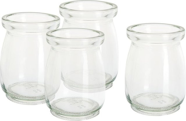 VBS Minivasen aus Glas, 4 Stück, transparent - Bild 1