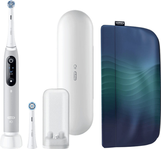 Oral-B iO 6 Luxus-Edition elektrische Zahnbürste in Grau und Weiß - Bild 1