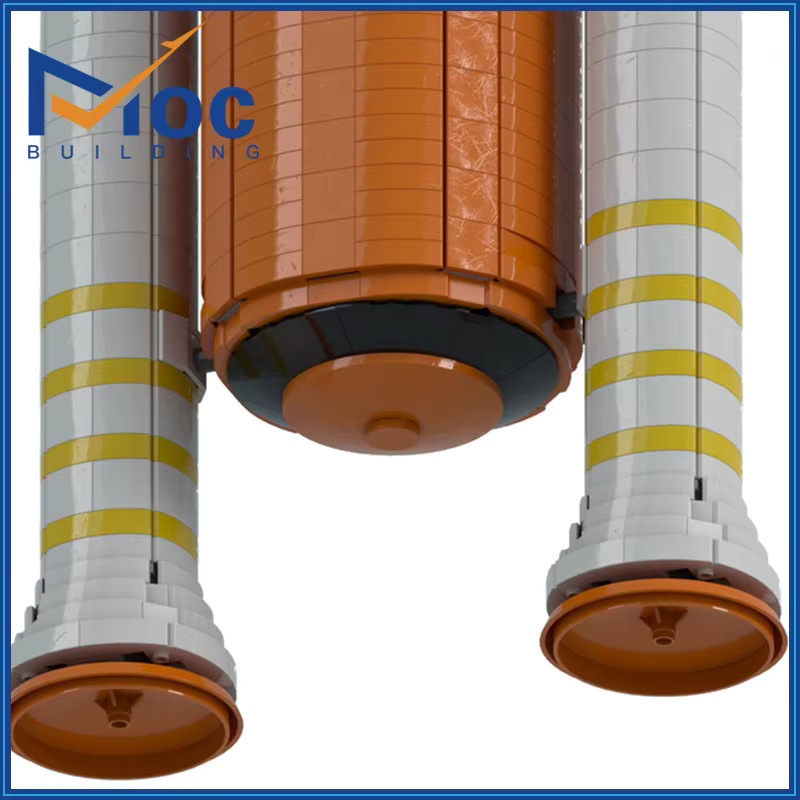 MOCBUILDING Space Shuttle 10283 Upgrade Booster, Bausteine Rakete, Weltraum - Bild 2