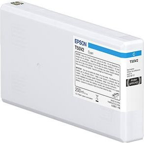 Epson T55W2 Original Tintenpatrone Cyan 200 ml für C11CL14301A0 - Bild 1