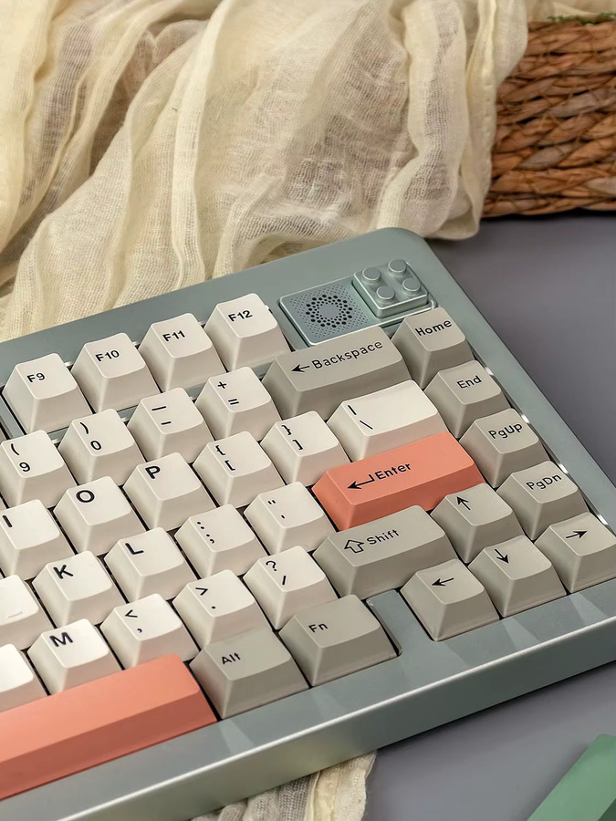 Venit Keys GMK 9009 Tastenkappen aus ABS im Cherry Profile mit Double Shot Technologie für mechanische Tastaturen, Multicolour - Bild 2