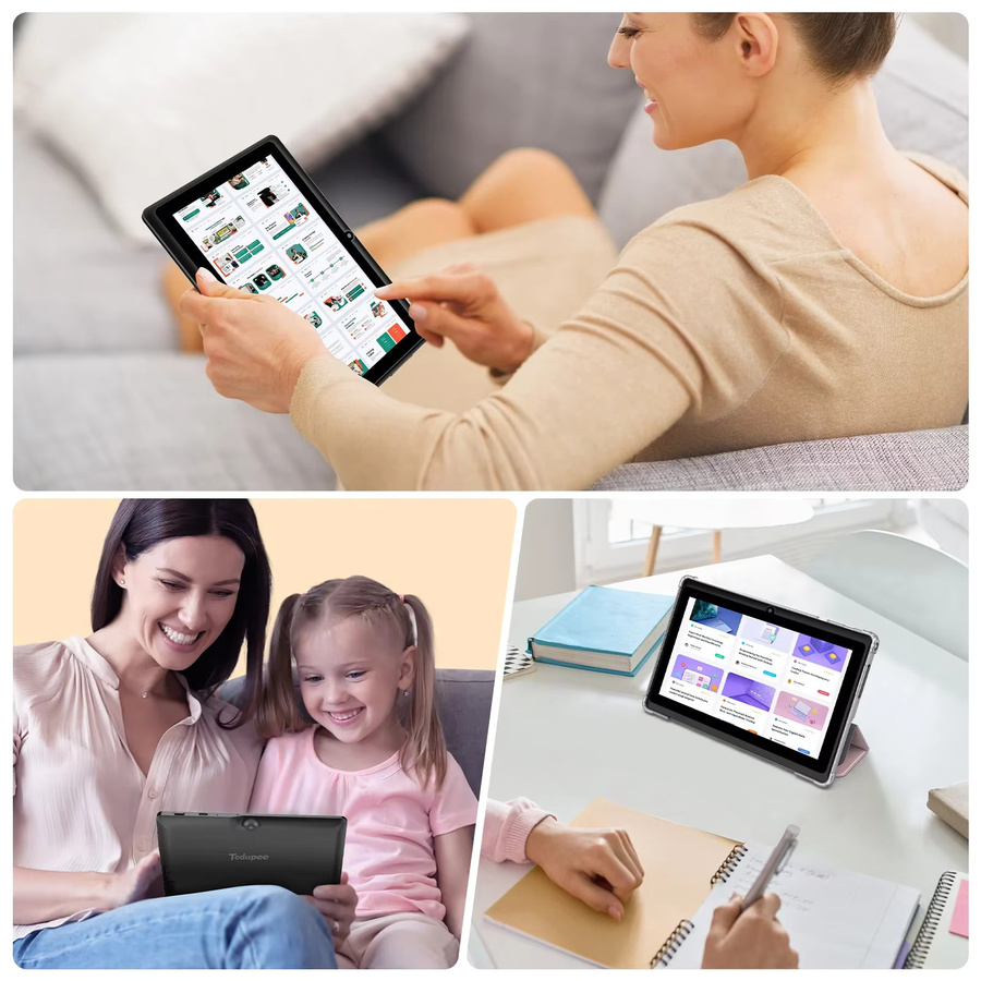 BAKEN 7-Zoll Android 13 Tablet mit 4 GB RAM, 32 GB Speicher, HD IPS-Display, WLAN und Bluetooth in Schwarz oder Blau - Bild 6