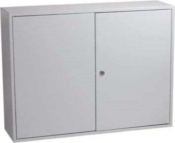 Phoenix Schlüsseltresor KC0607K mit Zylinderschloss für bis zu 600 Schlüssel, hellgrau, B: 73,0 cm, T: 20,5 cm, H: 55,0 cm - Bild 1
