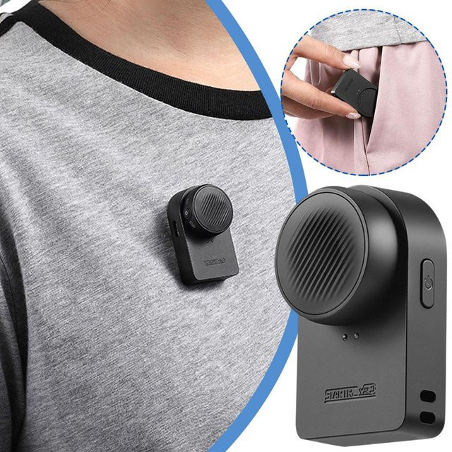 Insta360 Drahtlose Ladestation für Mic Air Neckband Mikrofon in Schwarz - Bild 1