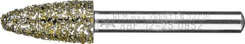 PFERD TOOLS Diamant-Schleifstift Rundbogen sehr grob Durchmesser: 12 mm, Schaft-Durchmesser: 6 mm, Farbe: Silber - Bild 1