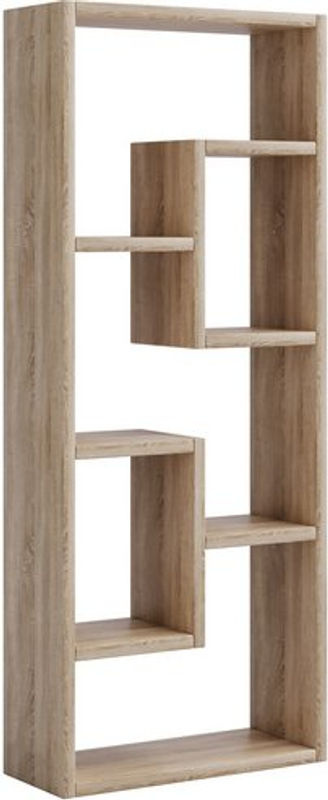 VCM Wandregal Vilota aus Holzwerkstoff in Braun, H x B x T: 92 x 36 x 15 cm - Bild 2