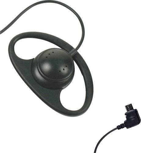 Albrecht THS02 In-Ear Ohrhörer Schwarz mit Micro-USB für ATR 100 / ATR 200 / 29909 - Bild 1
