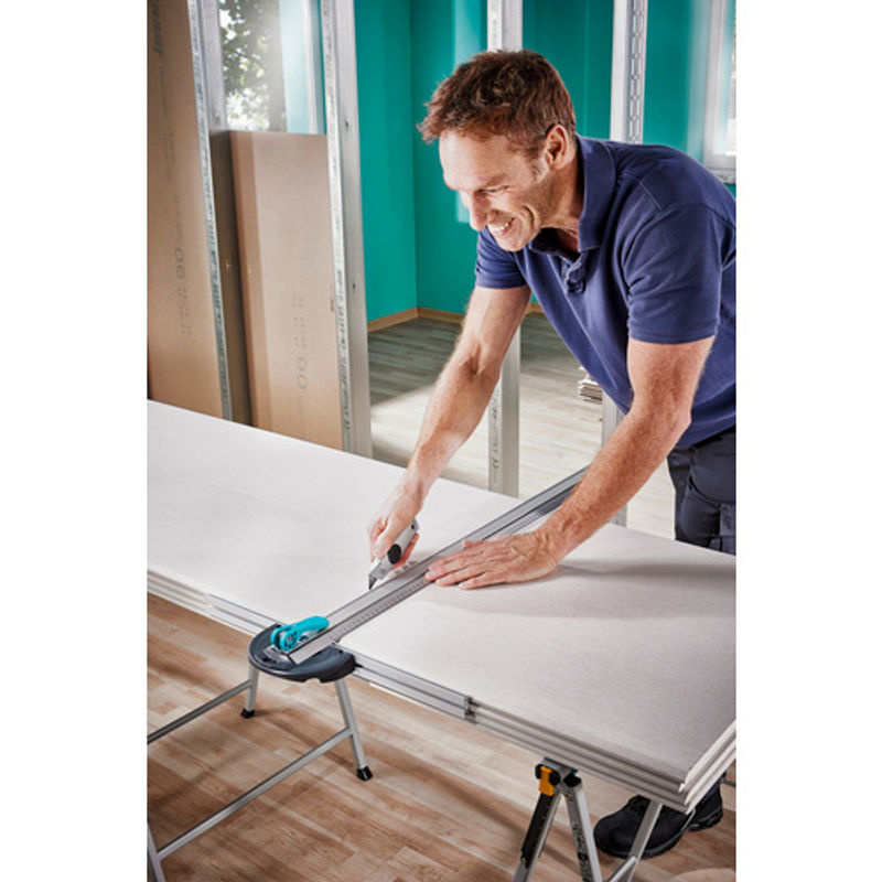 Wolfcraft T-Schiene mit Parallelschneider in Silber - Bild 2