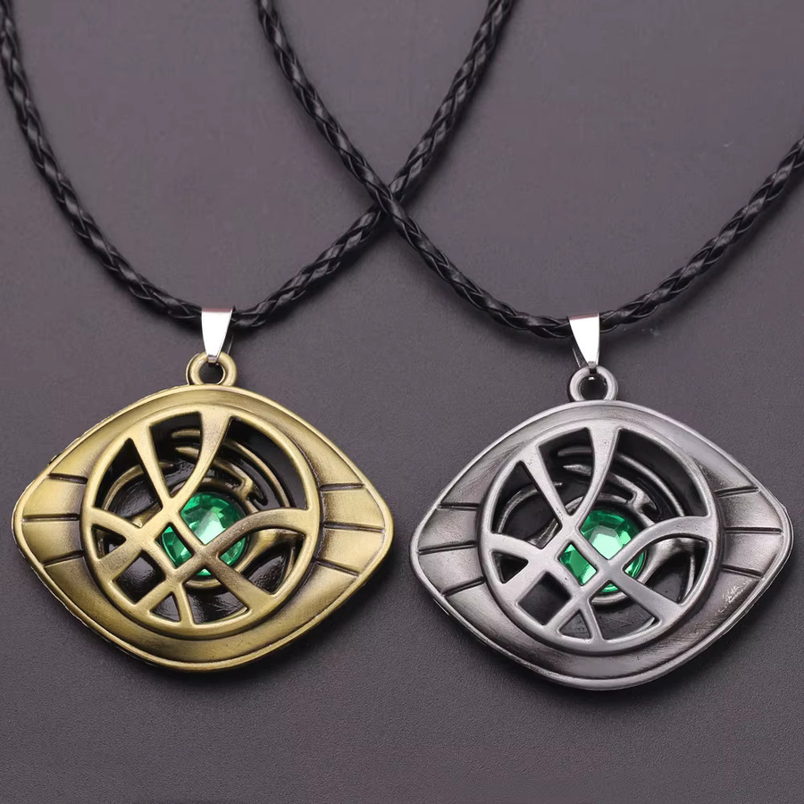 TAKARA TOMY Halskette, Auge des Agamotto Anhänger, Silber, Herren - Bild 3