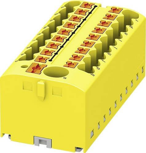 Phoenix Contact Verteilerblock 3273380 Zugfeder Gelb 8 Stück - Bild 1