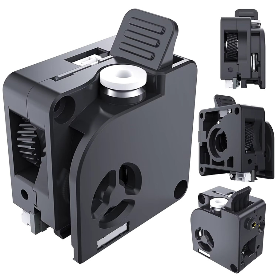 Creality K2 Plus Extruder Kit K2P Ersatz mit Dual Gear Drive für Smooth Feeding und Filament Break Sensor in Schwarz - Bild 4
