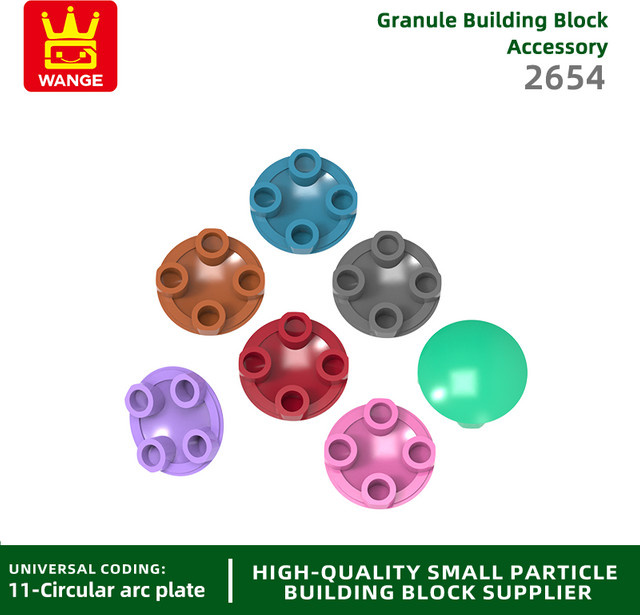 Wange 2x2 Runde Schnalle Block, Zubehör, 270 Teile - Bild 1