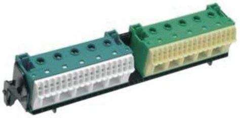 Hager Klemmenhalter FZ383 in Weiß und Multicolour aus Stahl - Bild 1