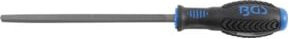 BGS Werkstattfeile 6591, vierkant, Hieb 3, grau, Länge: 150 mm - Bild 1