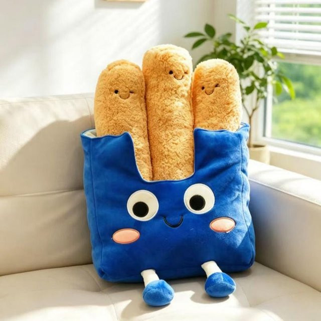Yiran toy Cartoon Pommes Plüschtier, 40cm - Bild 1