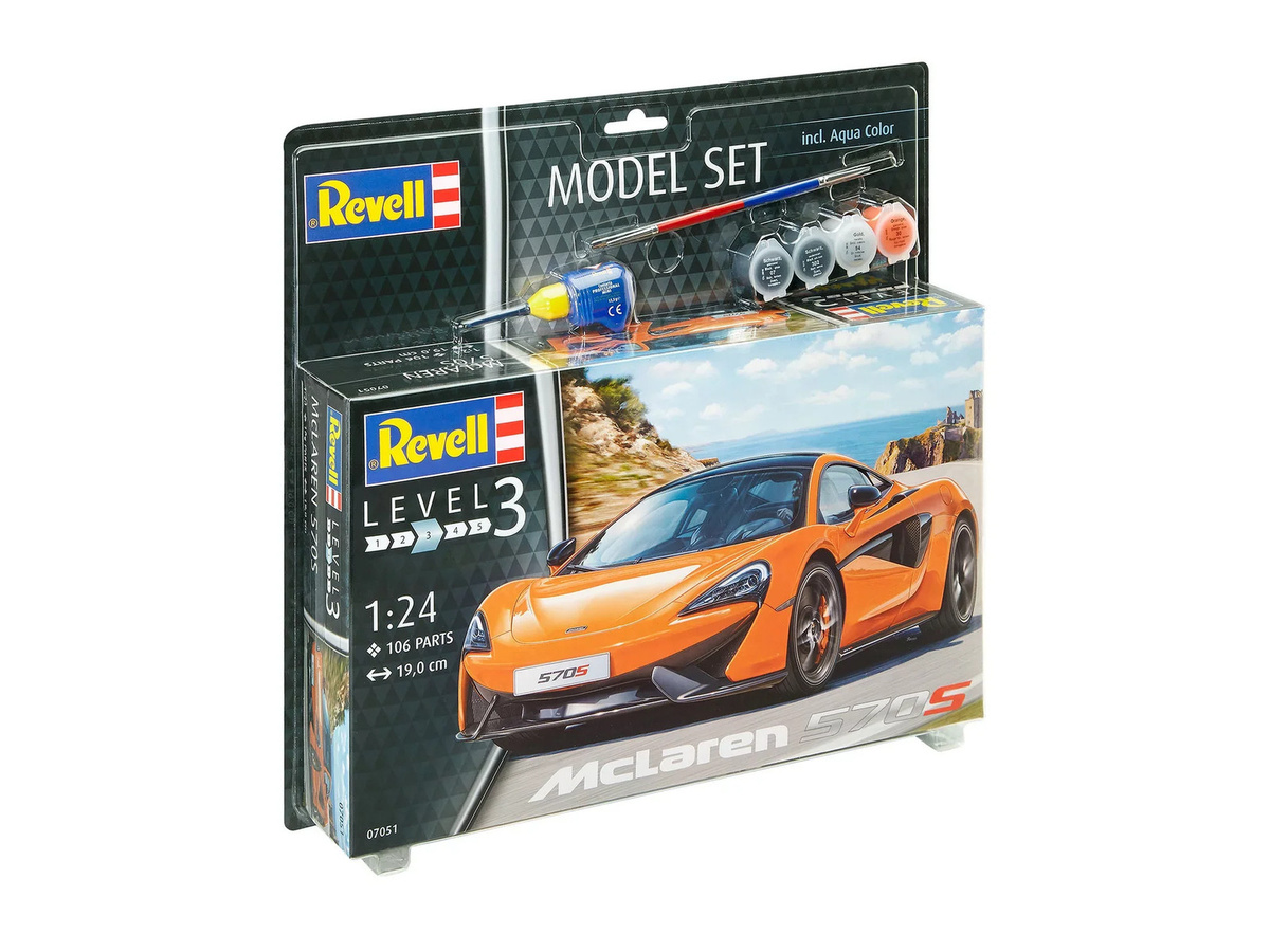 Revell McLaren 570S, Model Set, 1:24, ab 8 Jahren - Bild 3