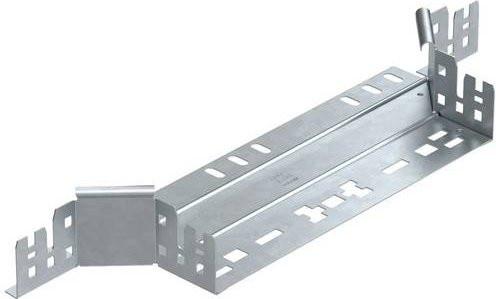 OBO Bettermann Anbau-Abzweigstück aus Metall in Silber - Bild 1