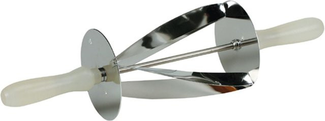 Schneider Dreieck-Ausstechwalze in Weiß, L x B x H: 49 x 10 x 10 cm - Bild 1