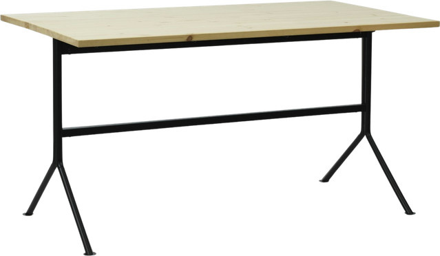 Normann Copenhagen Kip Schreibtisch aus braunem Massivholz - Bild 1