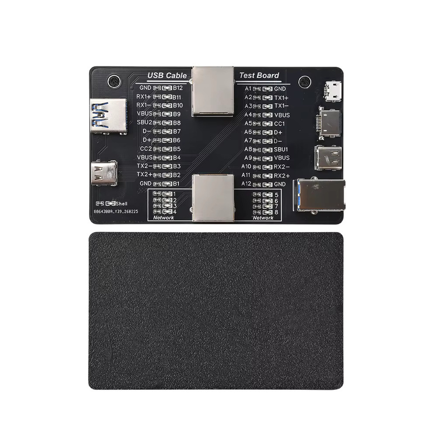 Gaqqee Multifunktionaler USB 3.0 Datenkabel-Tester in Schwarz zur Fehlerdiagnose von Ladekabeln und Kurzschlüssen - Bild 4