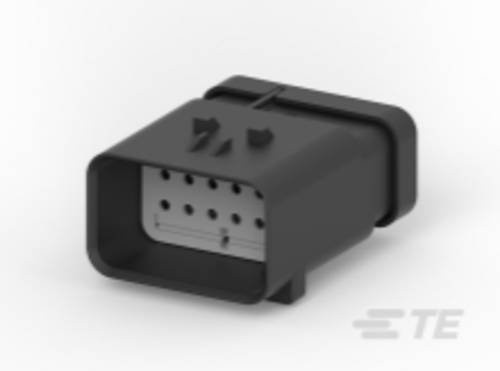 TE Connectivity Tasche 1717934-2 Schwarz - Bild 1