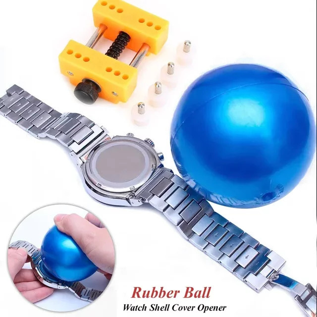 HQstrap Uhr Zubehör, Gummi Ball Uhr Zurück Abdeckung Opener, Unisex - Bild 1