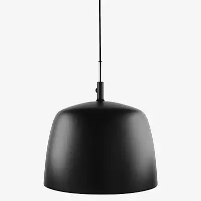 Design for the People Norbi Pendelleuchte in Schwarz aus Metall - Bild 1