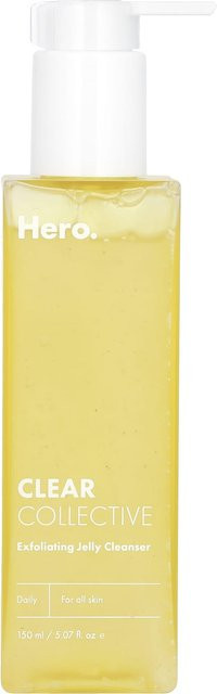 Hero Cosmetics Clear Collective Exfoliating Jelly Cleanser, 150 ml, AHA BHA Vitamin C - Bild 1
