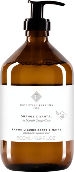 ESSENTIAL PARFUMS Orange X Santal Flüssigseife, Unisex - Bild 1