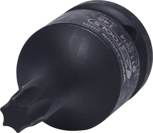 KS Tools 911.0914 Kraft-Steckschlüsseleinsatz aus Edelstahl in Schwarz - Bild 1