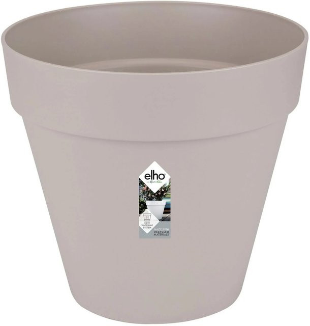 Elho Blumentopf Loft Urban mit Rollen Grau Höhe: 54 cm, Durchmesser: 58 cm - Bild 1