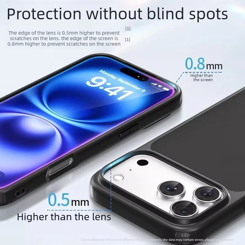 Stoßfeste Huawei Honor 600 Pro Handyhülle mit magnetischer Drehhalterung in Schwarz - Bild 4