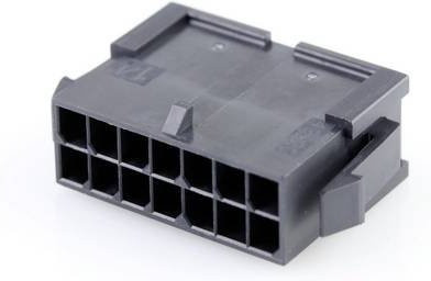 Molex Buchsengehäuse-Kabel in Schwarz mit 14 Polen und 3mm Rastermaß - Bild 1