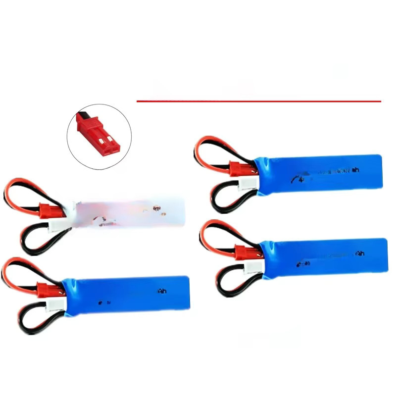 PYLRC Batterie für P929 P939 K969 K979 K989, 7,4 V, 400mah, RC Auto Ersatzteile - Bild 1