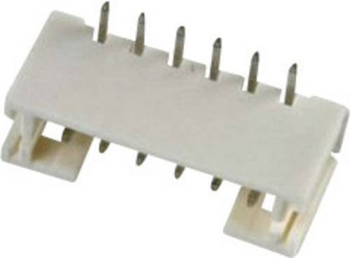 JST Einbau-Stiftleiste PH Standard, Polzahl 6, Rastermaß 2mm, Farbe: Weiß, B6B-PH-SM4-TB(LF)(SN) - Bild 1