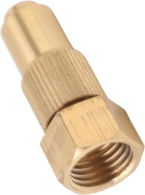 mfySpace Hochdruck Sprühdüse mit Keramik und Messing, G3/4 Zoll Innengewinde, 1,2 mm Düse, beige/gold - Bild 1