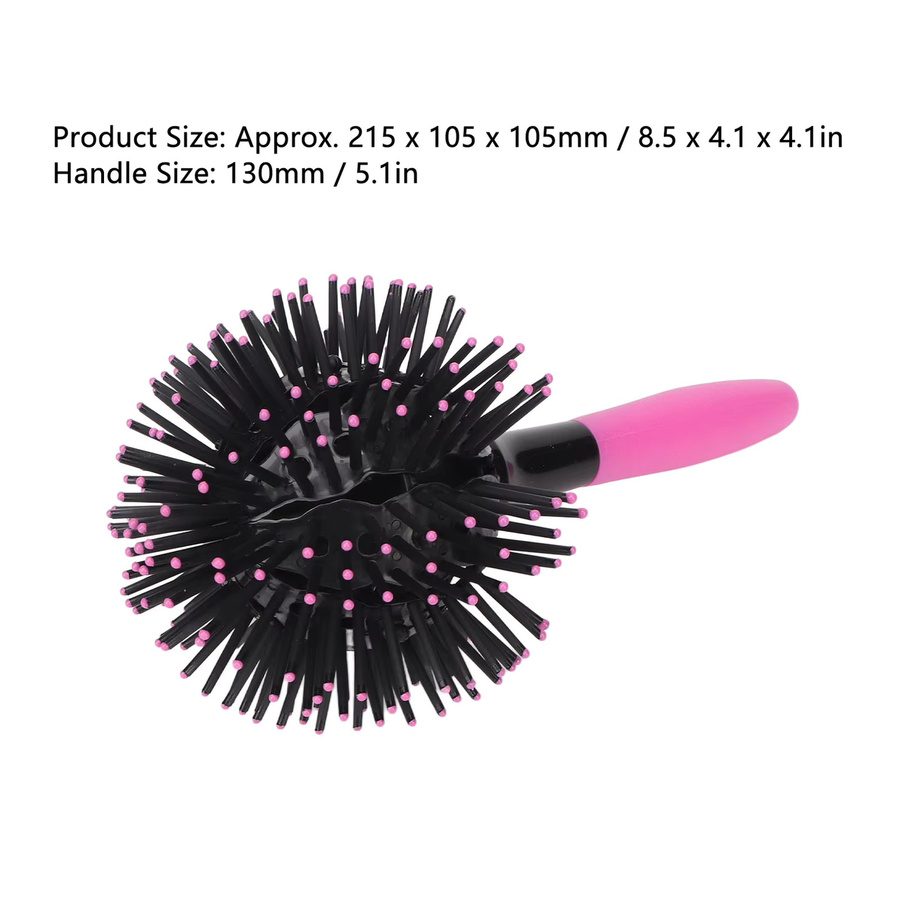 TMISHION Massagekamm, 3D-Lockenwickler für lockiges Haar - Bild 4