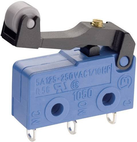 Marquardt Mikroschalter 1050.5305 Blau, 250 V/AC, 2A, 1 x Ein/(Ein) tastend - Bild 1