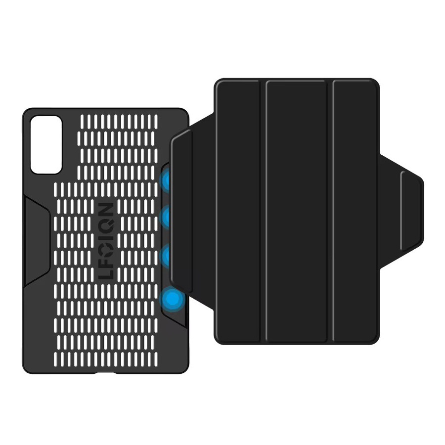 Lenovo Legion Y700 2025 Tablet Case 4. Generation 8,8 Zoll TB322FC Abnehmbare Magnetische Smart Cover in Schwarz - Bild 3