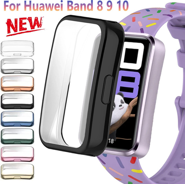 Huawei Schutzhülle für Huawei Band 9 10, transparent, TPU - Bild 1