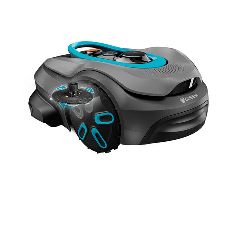 GARDENA Mähroboter smart SILENO sense mit Vision-KI für bis zu 600 m2, Schwarz - Bild 2