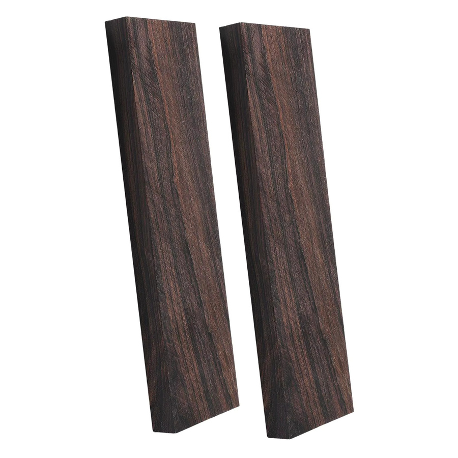 Homyl Blackwood Lumber Wood Blank Hartholzplatte in Schwarz und Braun für DIY-Gitarrenbrücken und Musikinstrumente, Breite: 17,78 cm, Tiefe: 5,08 cm - Bild 3