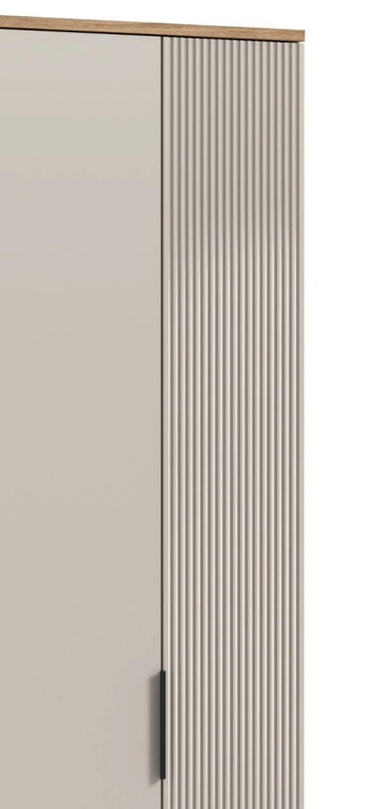 Garderobe Set Skid 4-tlg. von Inn.Furn in Kaschmir und Eiche, modern, B/H: 155 x 190 cm - Bild 2