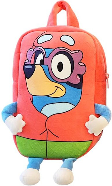 Bluey und Bingo Plüschrucksack, Aufbewahrungstasche, ab 3 Jahren - Bild 1