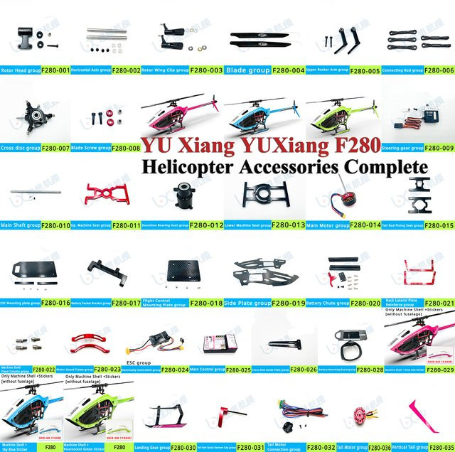 Yu xiang F280 RC Hubschrauber Zubehör, Modell Flugzeug - Bild 1
