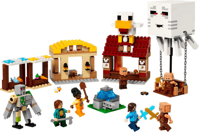 LEGO Minecraft Angriff des Ghast-Ballons Konstruktionsspielzeug ab 10 Jahren - Bild 5